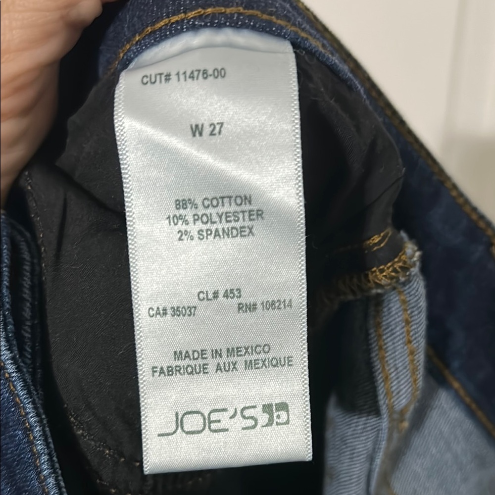 Joe's Jeans Blue Skinny Denim - Picture 7 of 7
